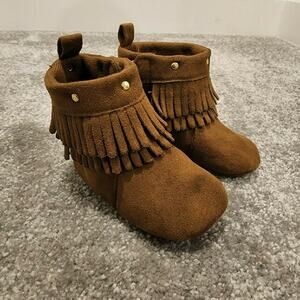 Stepping Stone Baby Crib Booties Sz 9-12 M